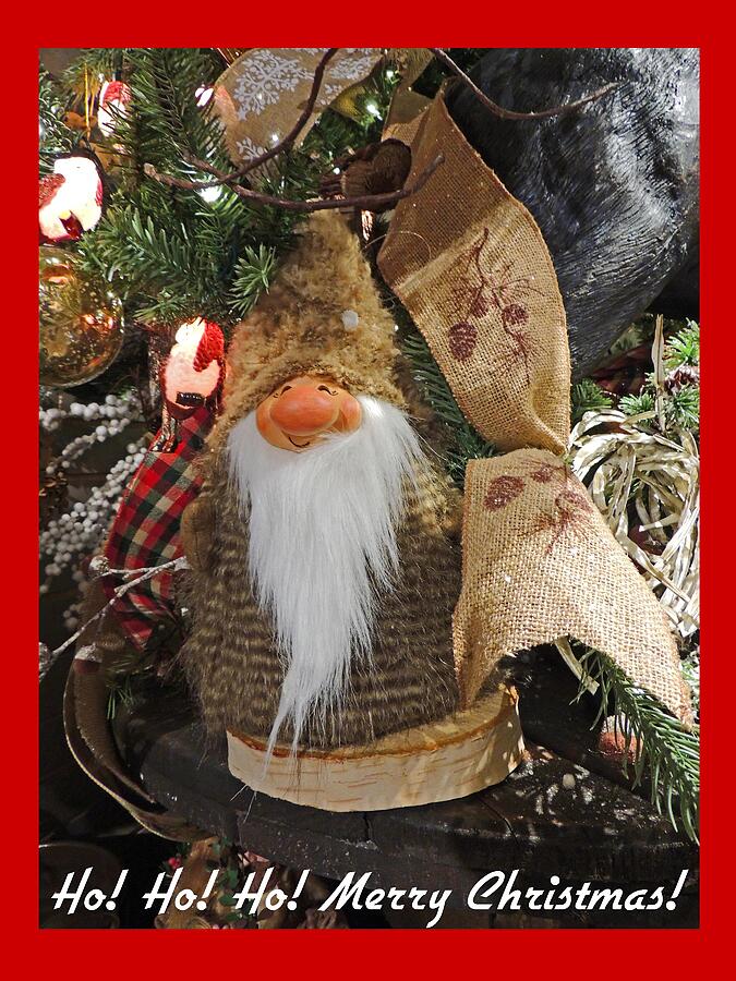 Merry Christmas Elf Digital Art by Marian Bell - Fine Art America