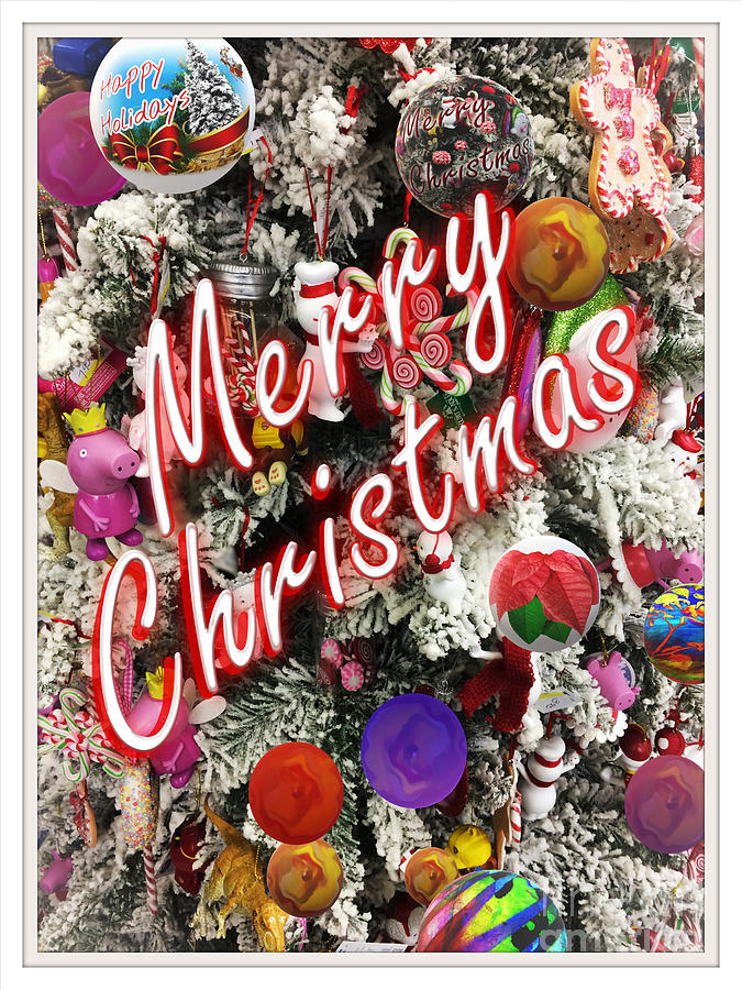 Merry Christmas from Delynn Addams Digital Art by Delynn Addams