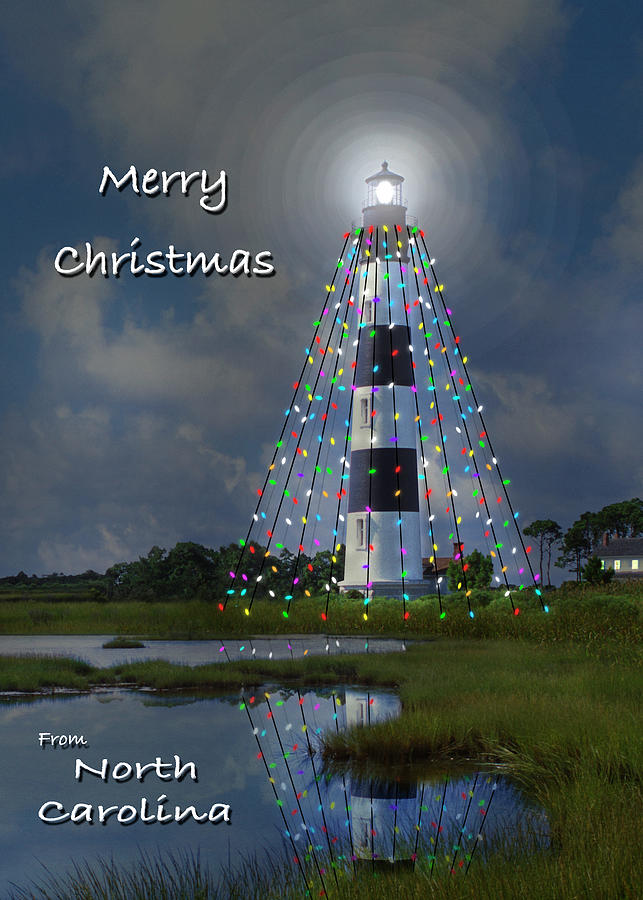 Merry Christmas from North Carolina Photograph by Mike McGlothlen