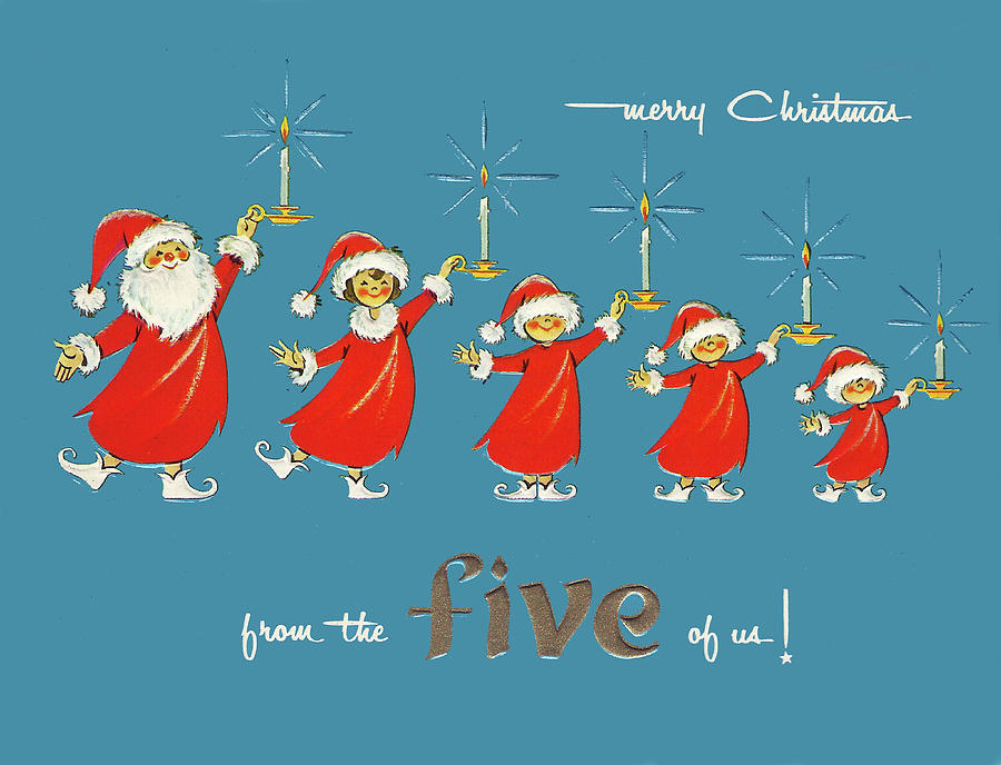 Santa Claus Digital Art - Merry Christmas by Long Shot