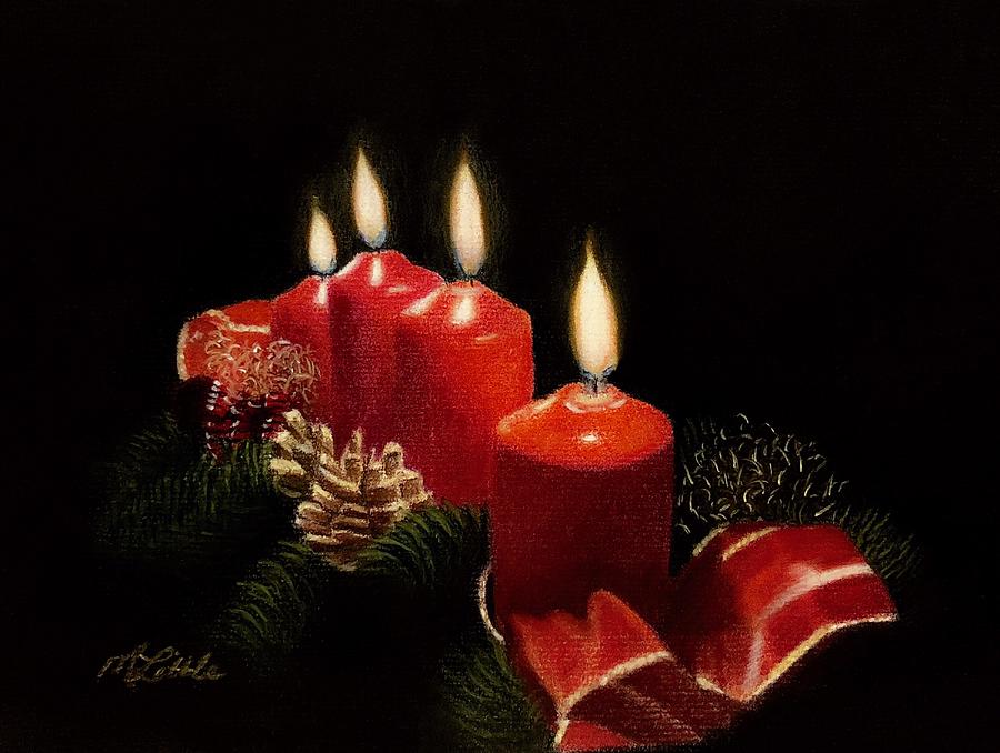 Merry Christmas Pastel by Marlene Little