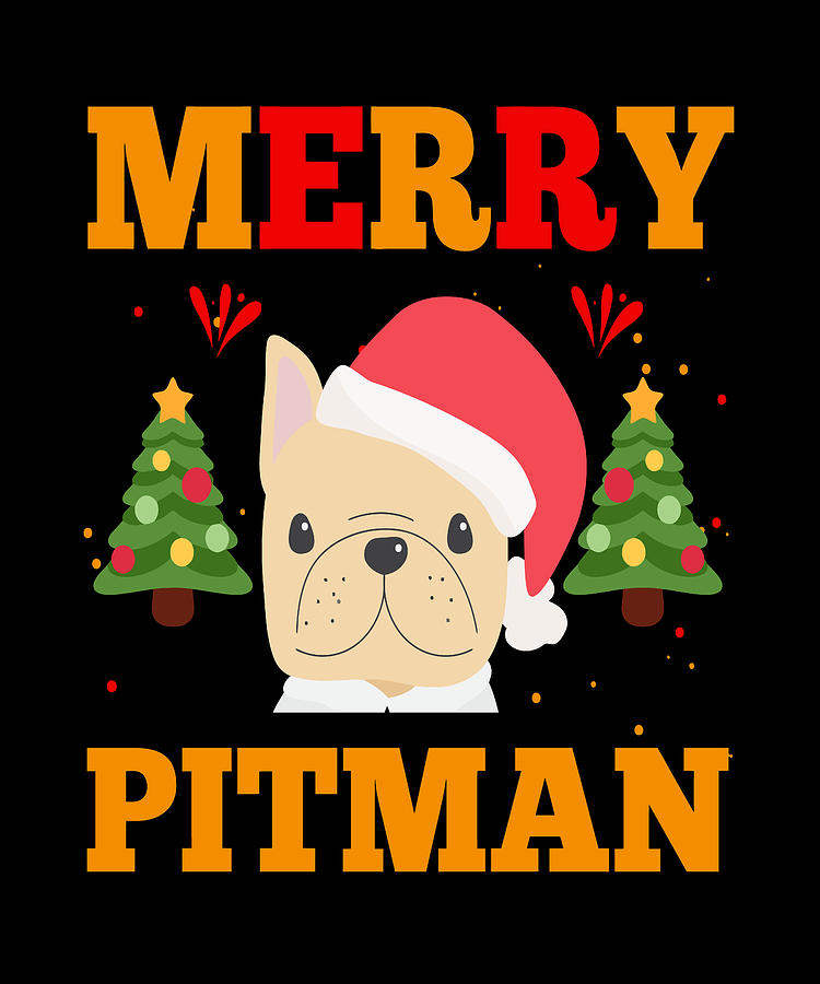 Merry Christmas Pitman Digital Art by Alberto Rodriguez Fine Art America