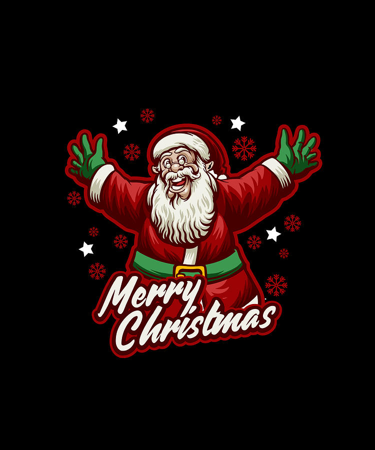 Vintage Santa Claus Christmas Sweatshirt Retro Style 