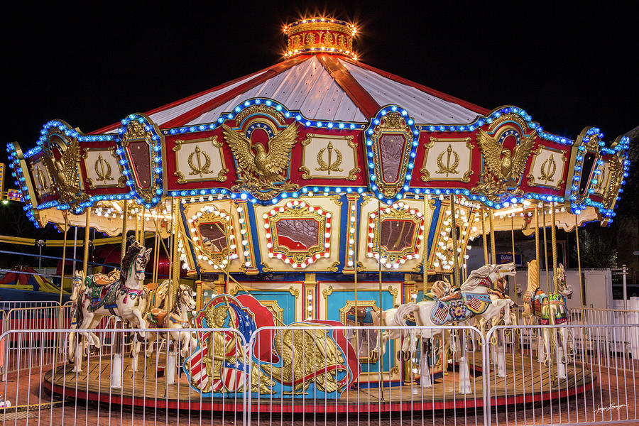 Merry-Go-Round Photograph by Jurgen Lorenzen