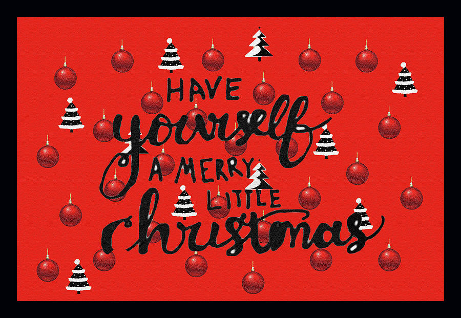 Merry Little Christmas Digital Art by Debra Kewley