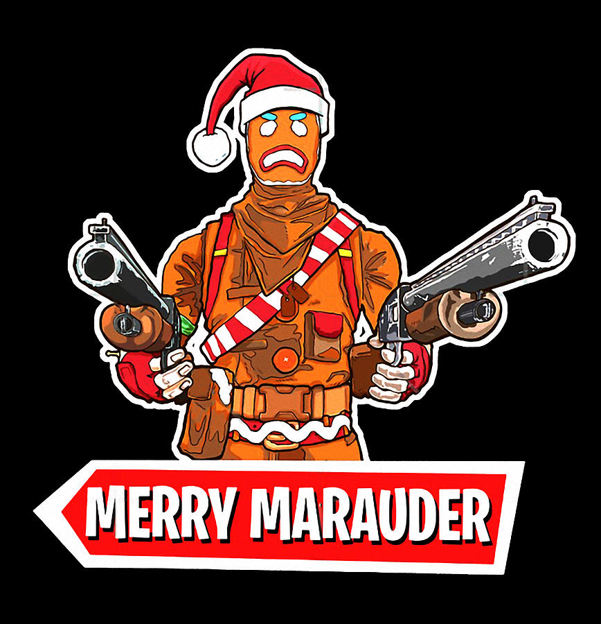 Christmas Digital Art - Merry Marauder by John R Heckman
