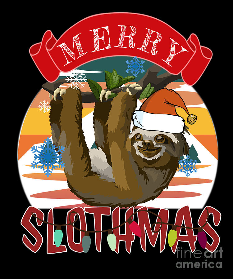 merry slothmas