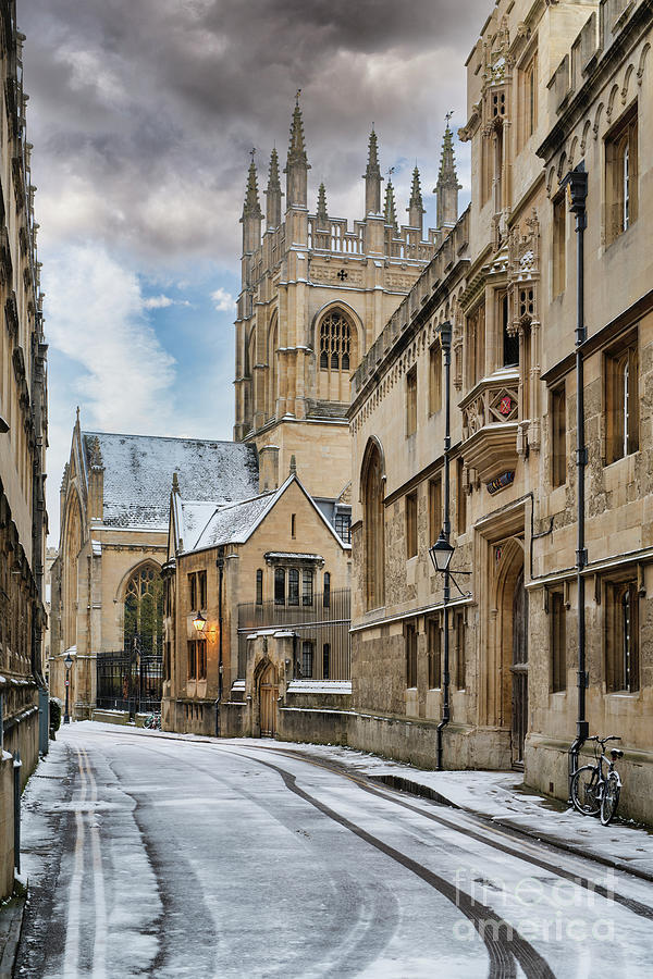 Merton Street in Winter Photograph by Tim Gainey