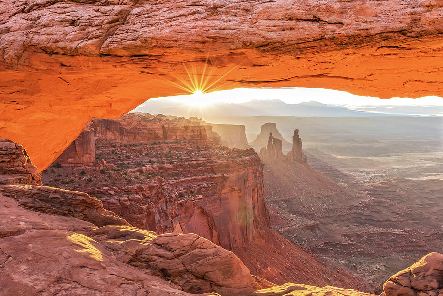 Mesa Arch At Sunrise Photograph by Jim Vallee