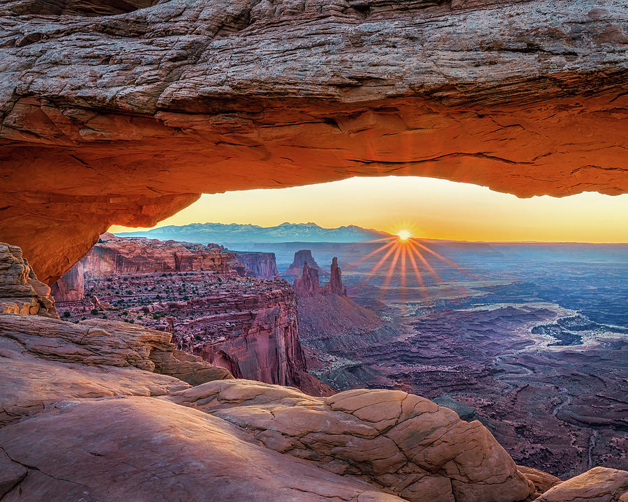 Mesa Arch at Sunrise Photograph by John Wilbur Mesa Arch at Sunrise Photograph by John Wilbur