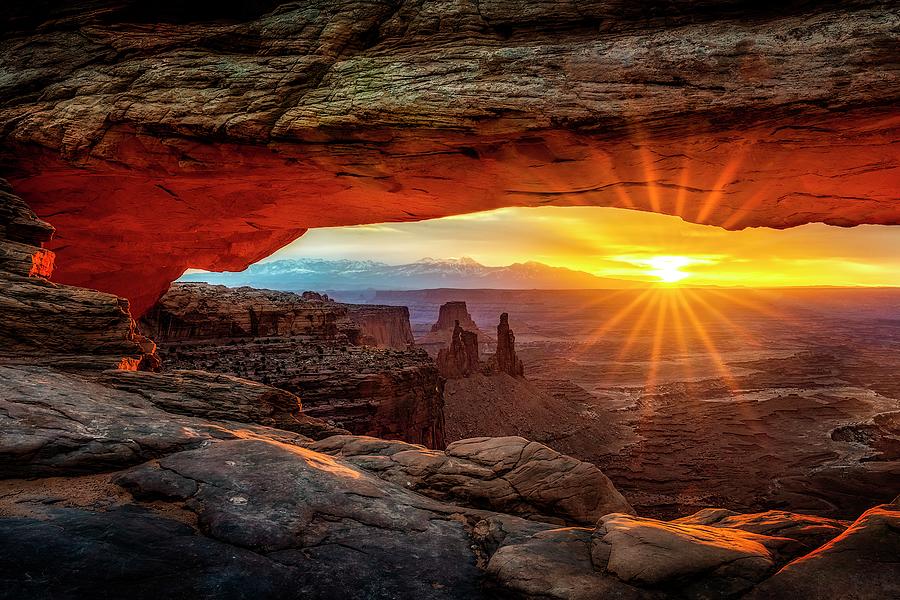 Mesa Arch at Sunrise Photograph by Michael Ash