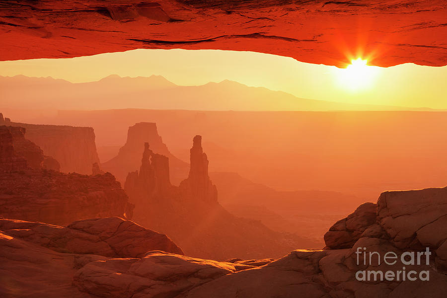 Mesa Arch at Sunrise Photograph by Neale And Judith Clark
