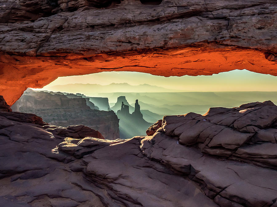Mesa Arch Keyhole... Photograph by David Choate