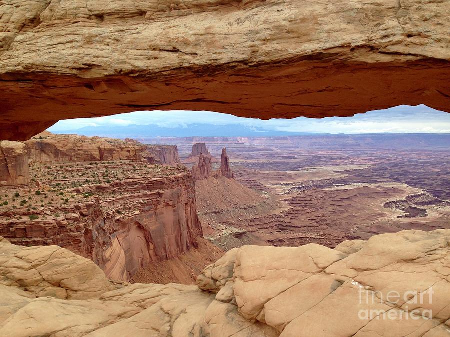 Mesa Arch View Photograph by Jeff Hubbard