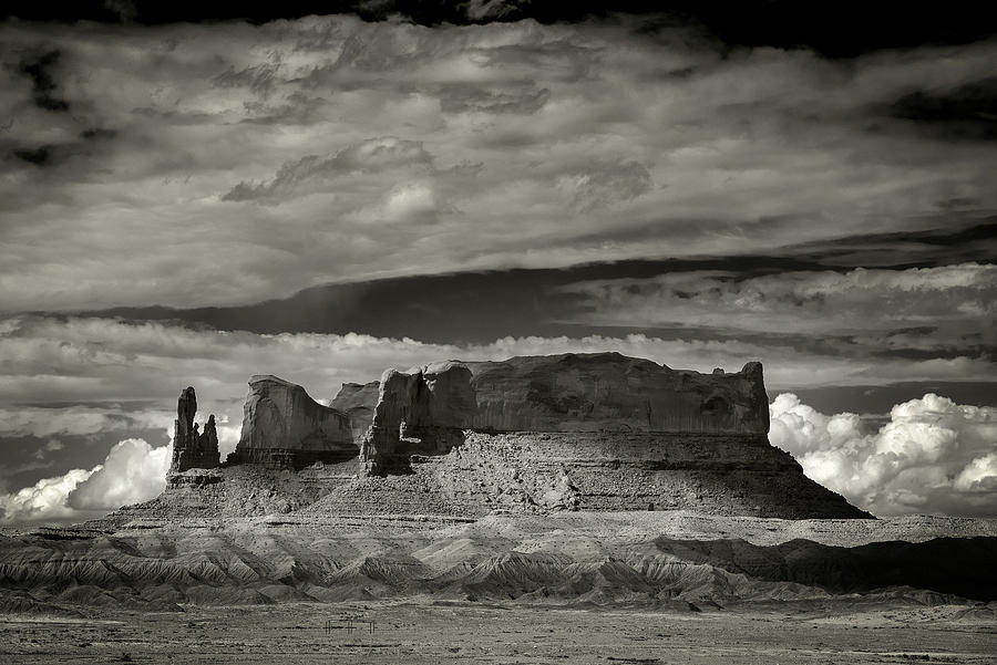 Black And White Photograph - Mesa by Bud Simpson
