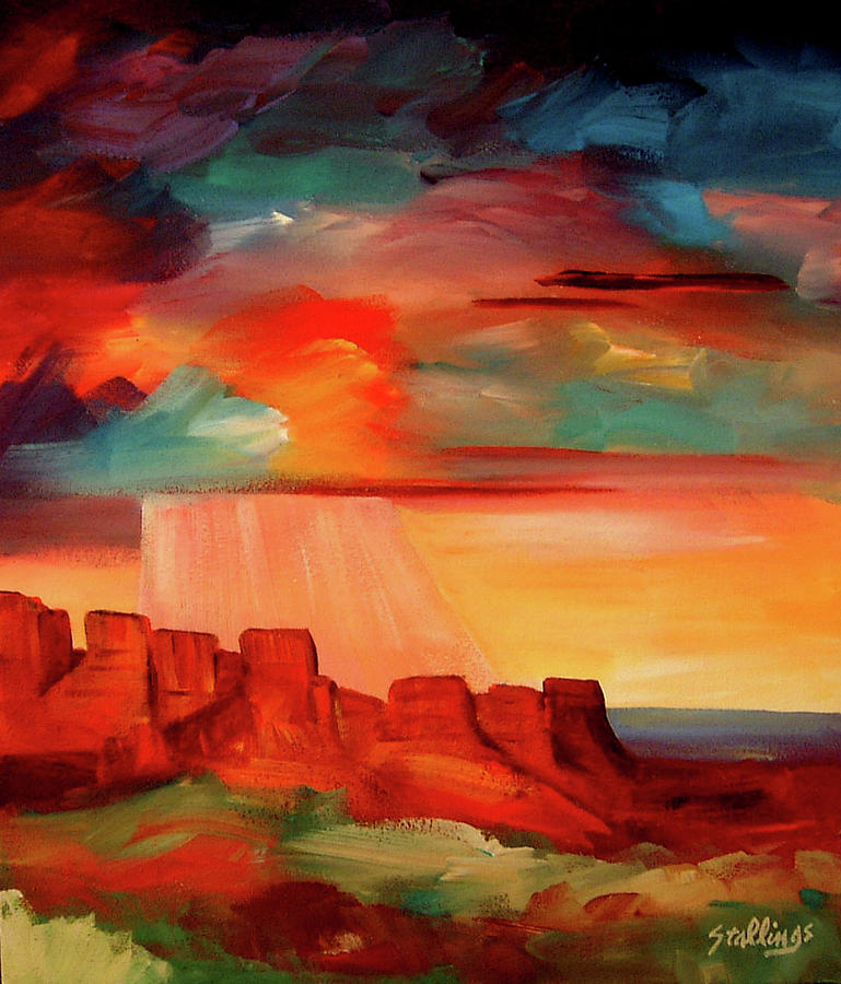Mesa Glory Painting by Jim Stallings