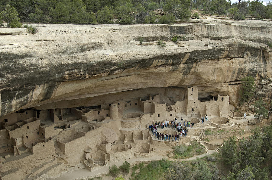 Mesa Verde National Park cliff dwellings. Photograph by Connie Coleman