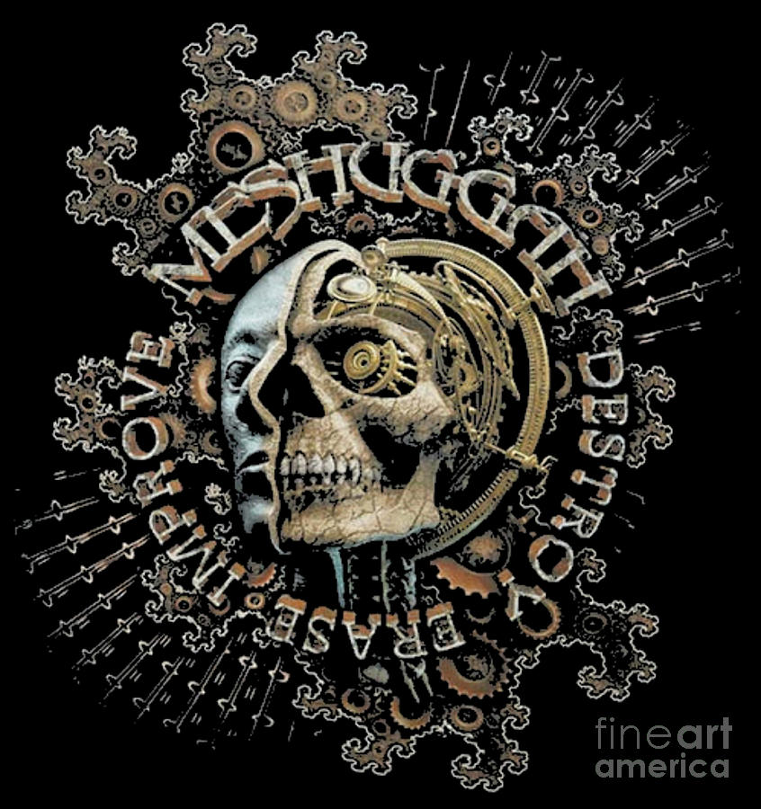 Meshuggah Destroy Erase Improve Digital Art by Bill Walsh - Fine Art ...