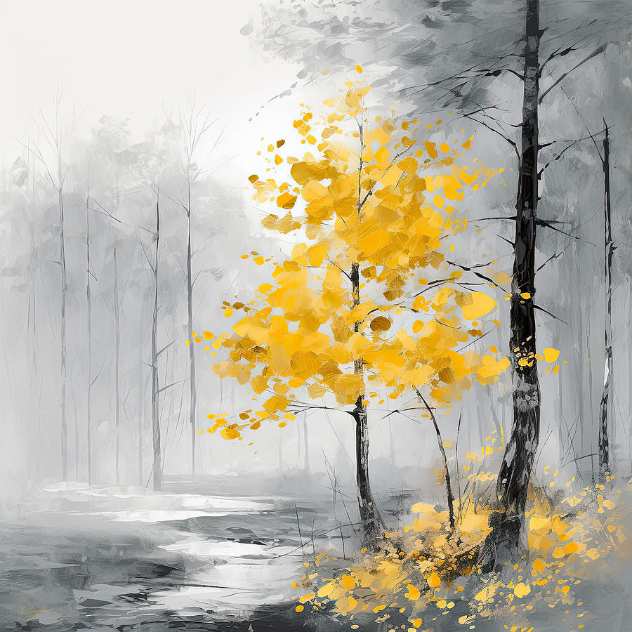 Mesmerizing Yellow  Digital Art by Lourry Legarde