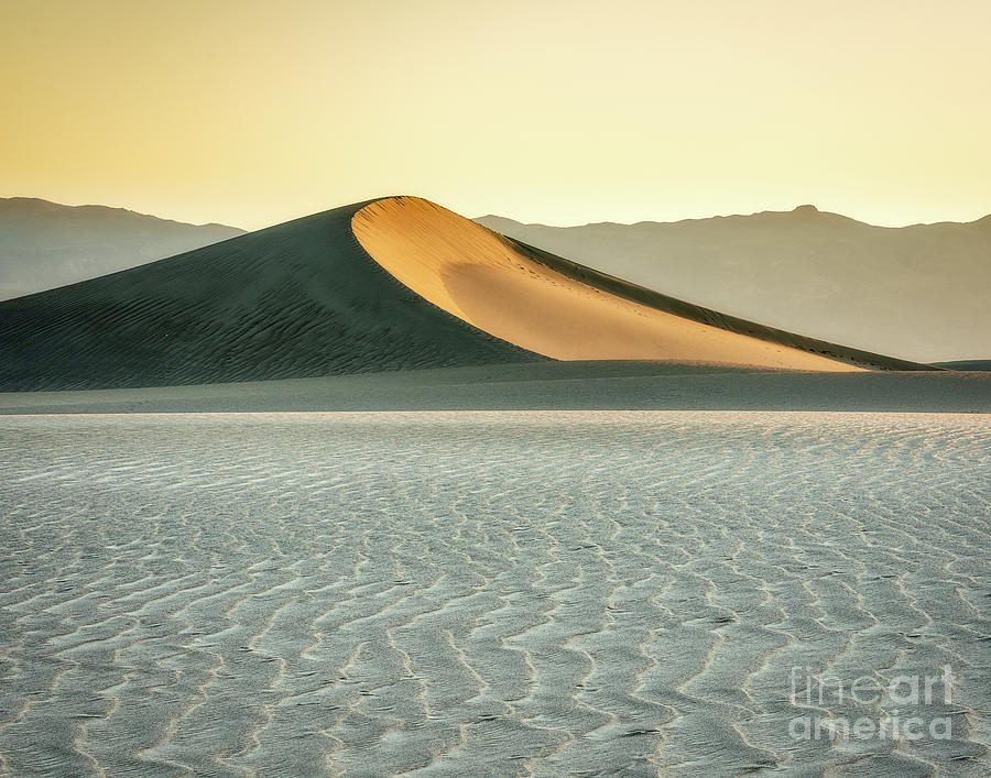 Mesquite Dunes at sunrise Photograph by Izet Kapetanovic