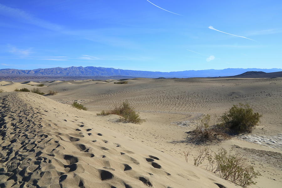 Mesquite Flat Sand Dunes Photograph by Jonathan Babon