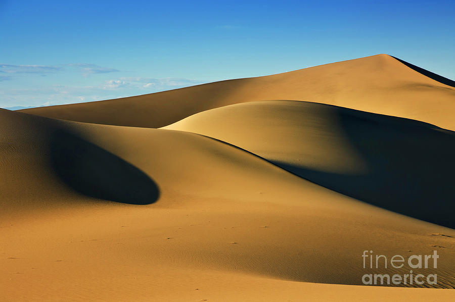 Mesquite Flats sand dunes, Stovepipe Wells, Death Valley, California, USA Photograph by Neale And Judith Clark