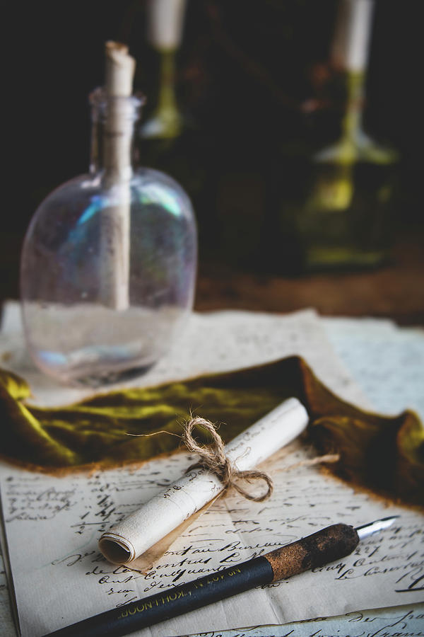 Message In A Bottle 2 Photograph by Denise Love - Fine Art America