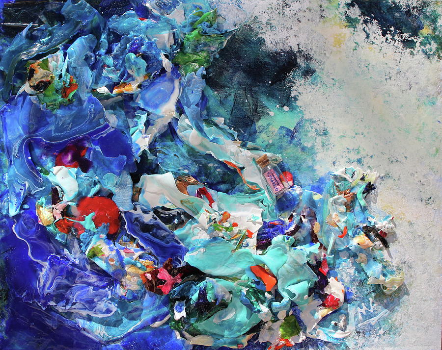 Message in a Bottle 2 Painting by Madeleine Arnett