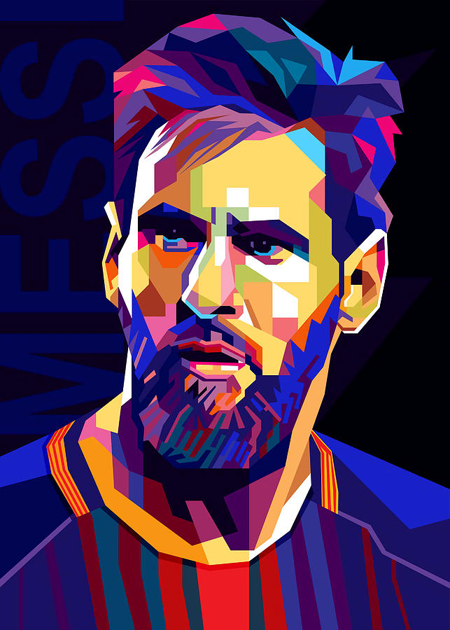 Messi Poster Cholik Hamka Tapestry - Textile by Rick OCurran - Fine Art ...