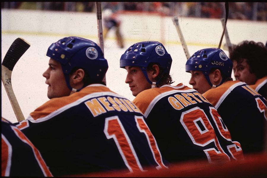 Messier, Gretzky, Kurri... Photograph by B Bennett