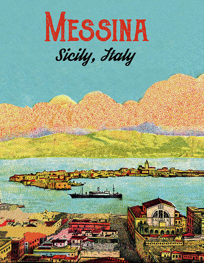 Messina, Sicily, Italy Digital Art by Long Shot