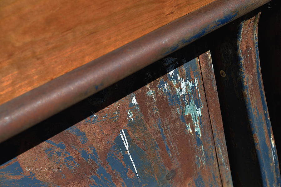 Metal Angles and Rust Photograph by Kae Cheatham