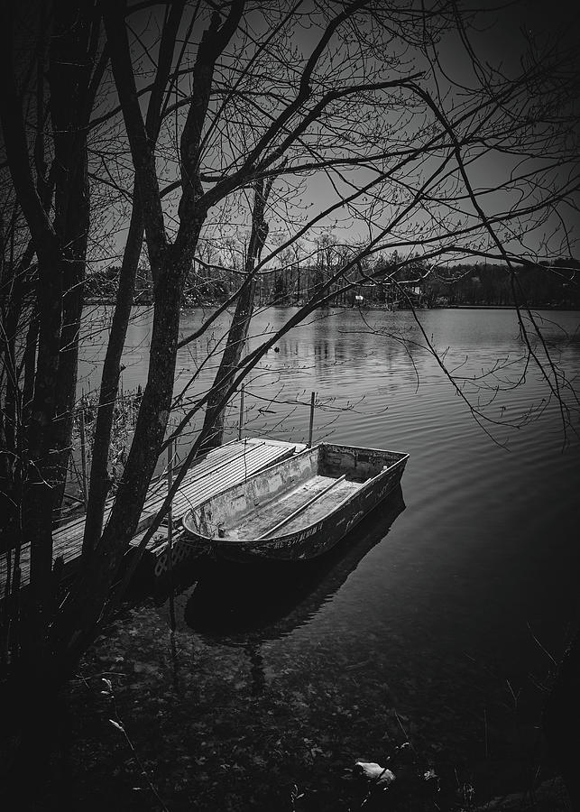 Metal Boat Photograph by Bob Orsillo