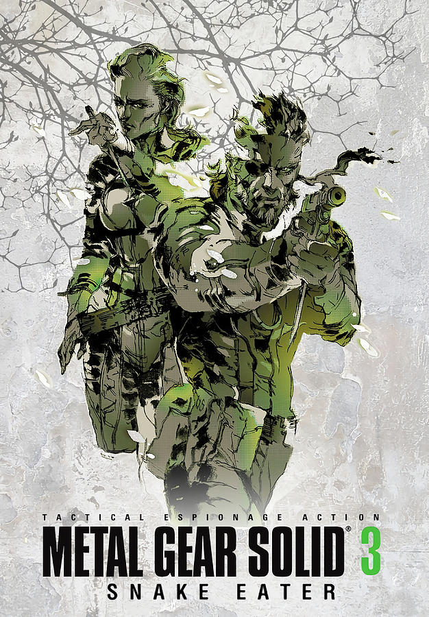 Metal Gear Solid 3 poster Painting by Shaw Edward | Fine Art America