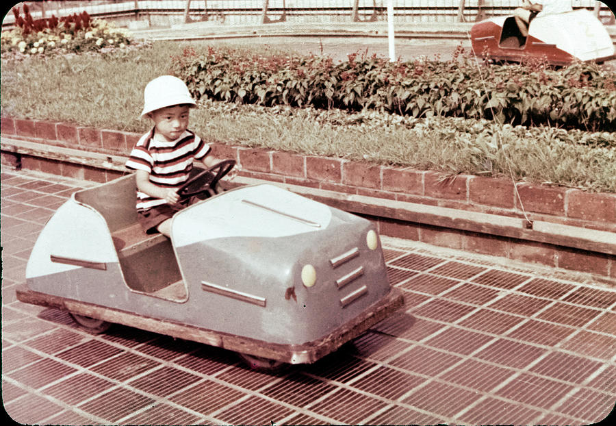 Metal Toy Car - 1950s Japan, Vintage Japan Daily Life, Japanese