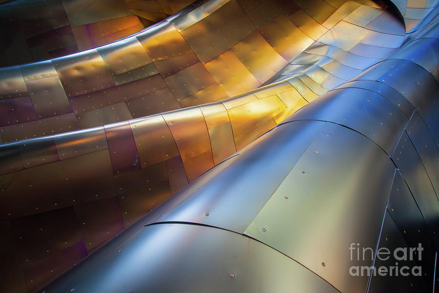 Metal Waves Photograph by Inge Johnsson