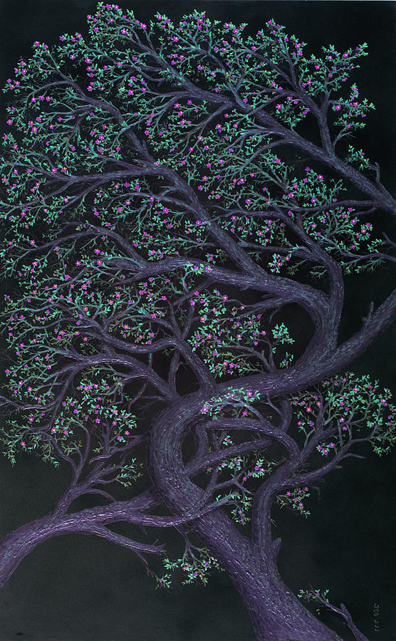 Metalitree Painting by Jon Carroll Otterson
