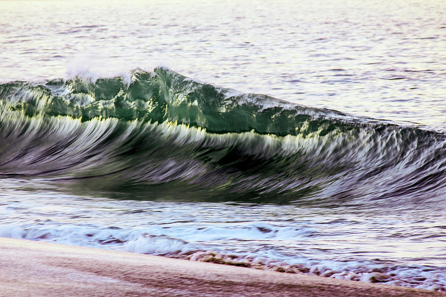 Metallic Wave Texture Photograph by Daniel Politte