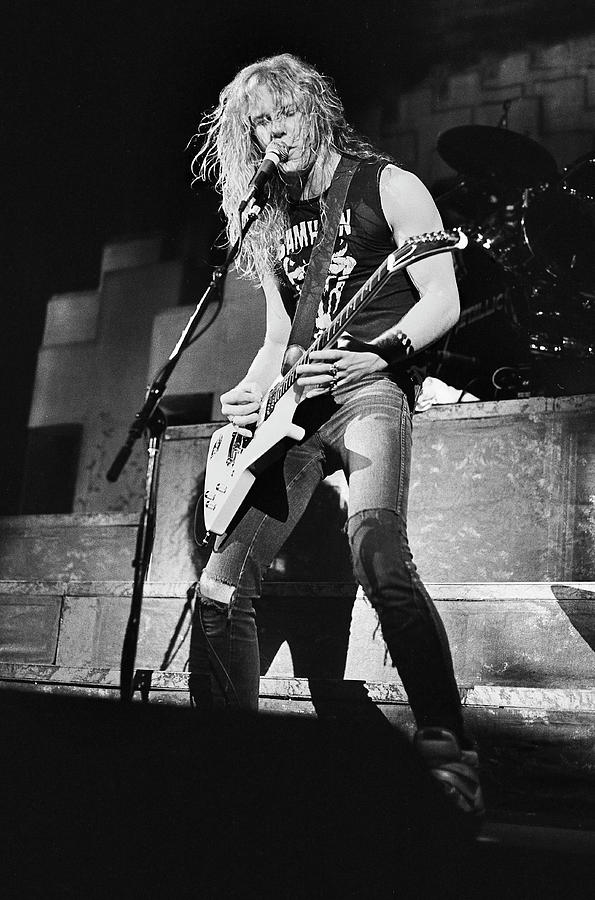 Metallica 86 #1 Photograph by Chris Deutsch