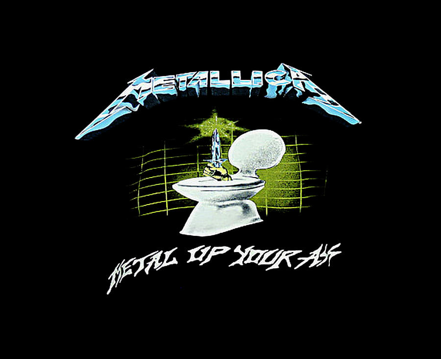 Metallica Band Digital Art by Jennifer Brown - Pixels