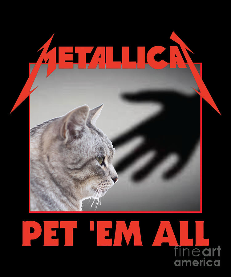 Metallicat Digital Art by Notorious Artist - Fine Art America