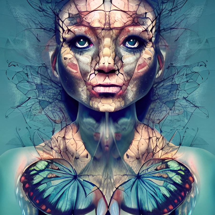 Metamorfosis Digital Art by Mihaela B - Pixels