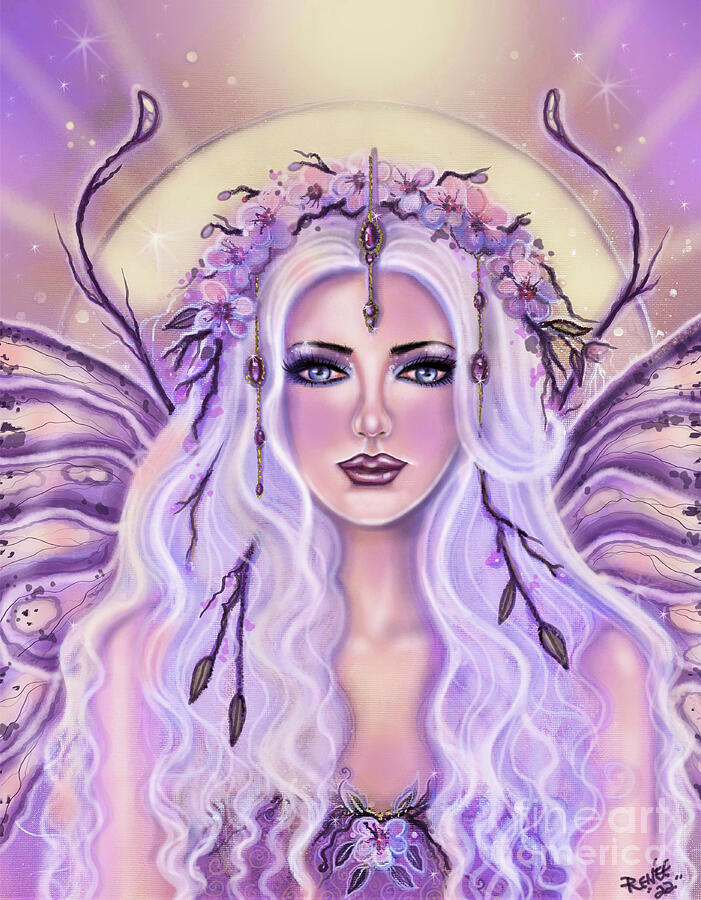 Metamorphosis Fairy Painting by Renee Lavoie - Pixels