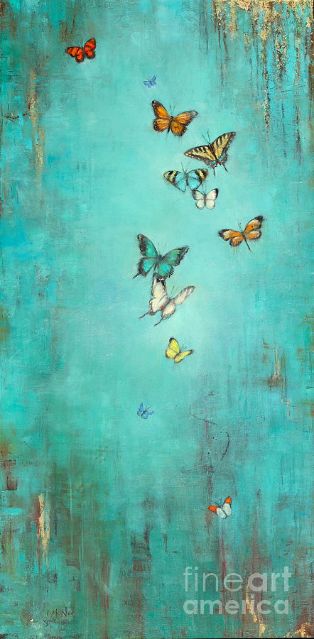 Butterfly Painting - Metamorphosis  by Lori McNee