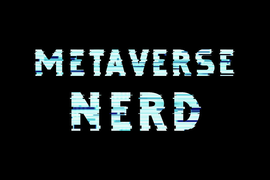 Metaverse Nerd Digital Art