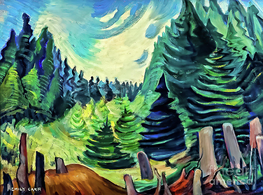 Metchosen by Emily Carr 1935 Painting by Emily Carr