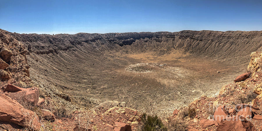 Meteor Crater Photograph by Christina Winkle - Fine Art America