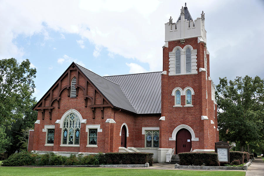 Methodist Church Near Dawson Georgia 2 Photograph by John Trommer ...