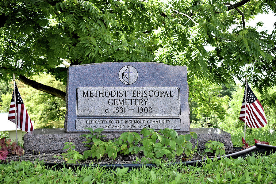 Methodist Episcopal Cemetery Richmond Photograph by Kathy K McClellan