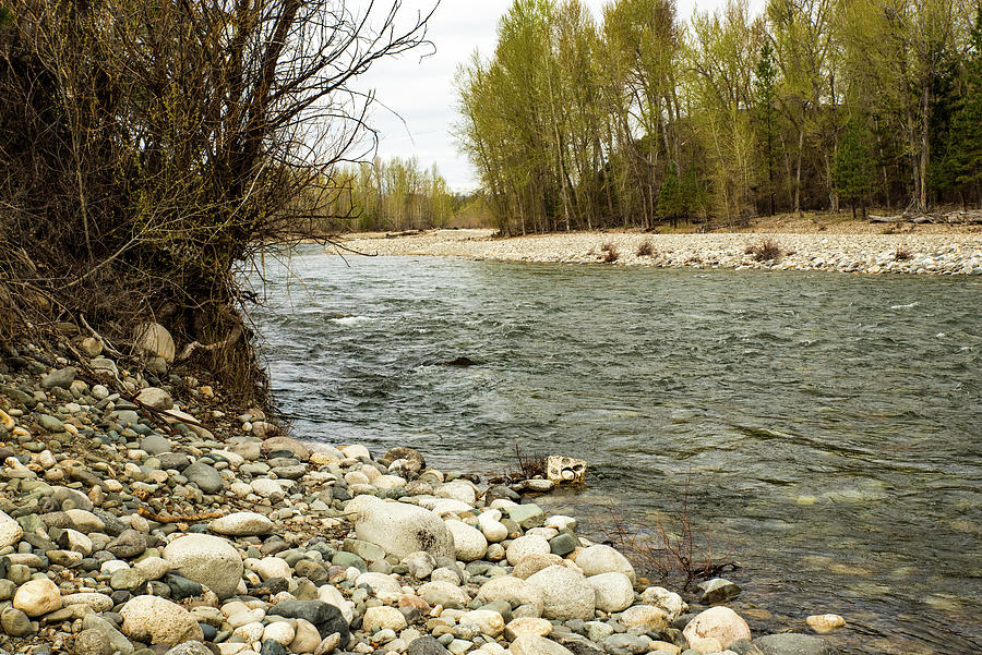 Methow River in Twisp Photograph by Tom Cochran